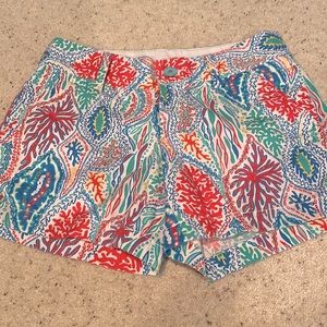 Lilly Pulitzer Callahan shorts, size 2